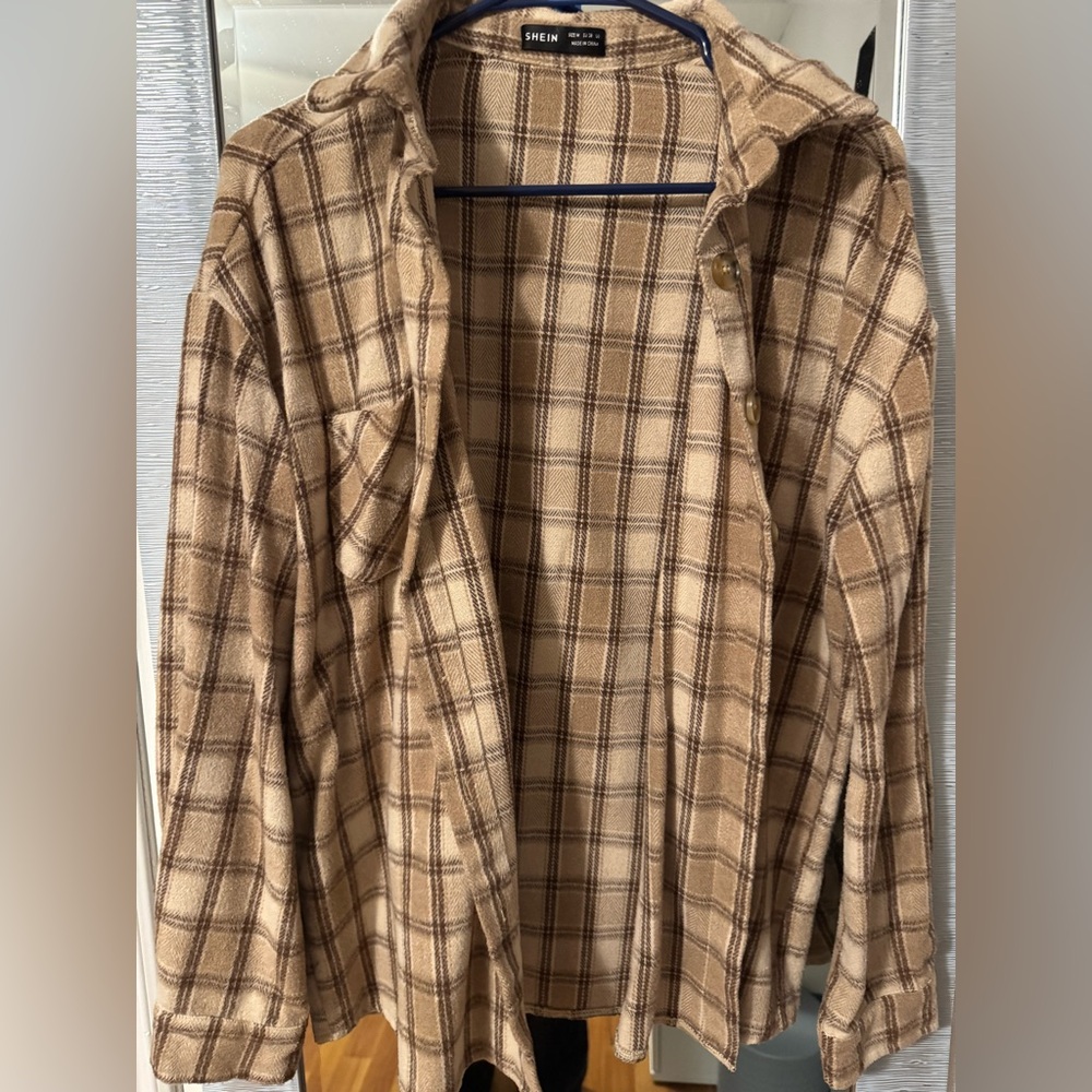 SHEIN PLAID SHIRT